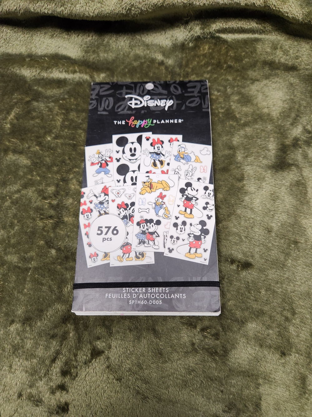 Disney The Happy Planner Sticker Pack - Black, Red, Yellow